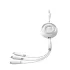 Joyroom S-A40 3-in-1 mini-Retractable 30W Fast Charging White Cable (1 Meter)
